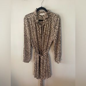 LOFT Leopard dress